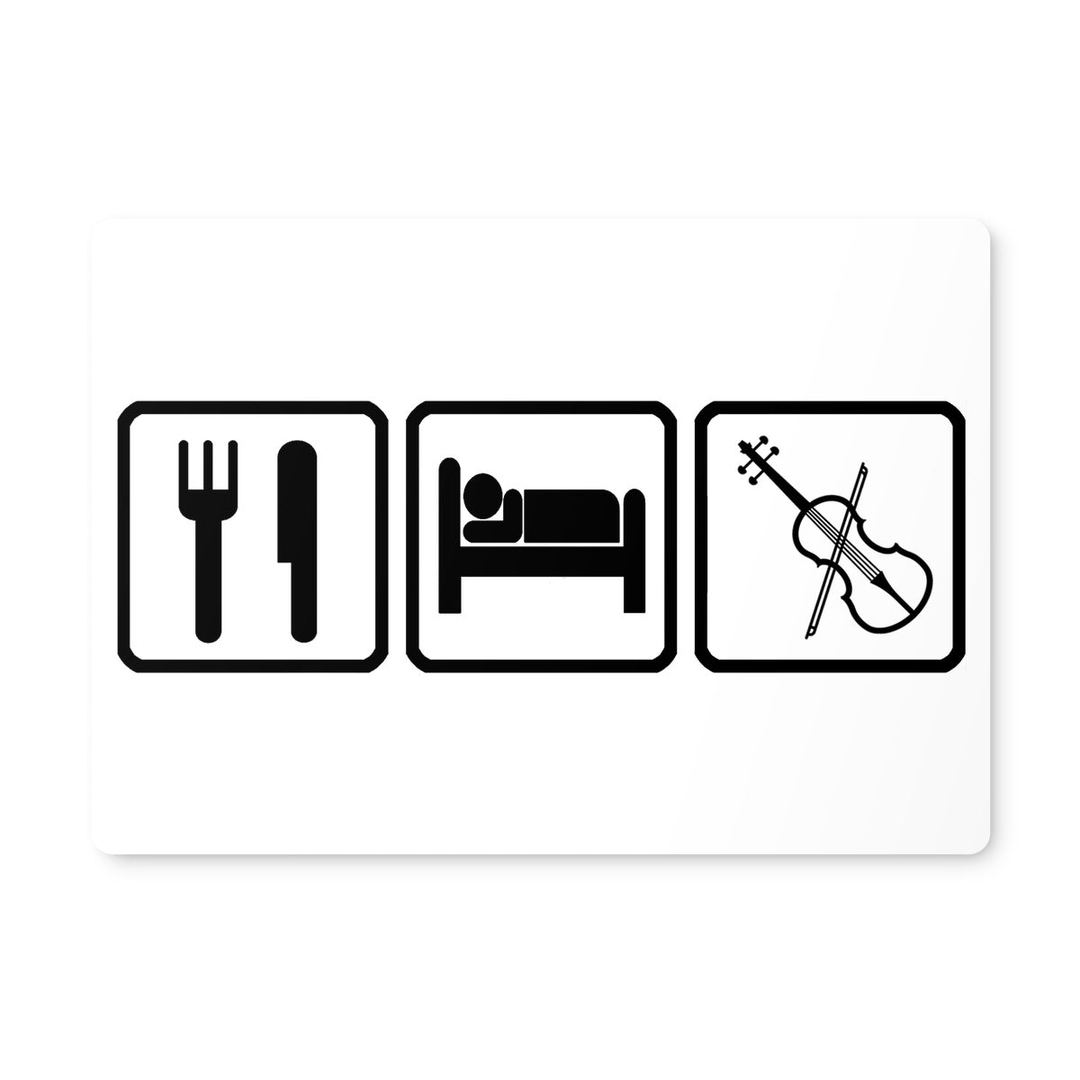 Eat Sleep & Play Fiddle Placemat