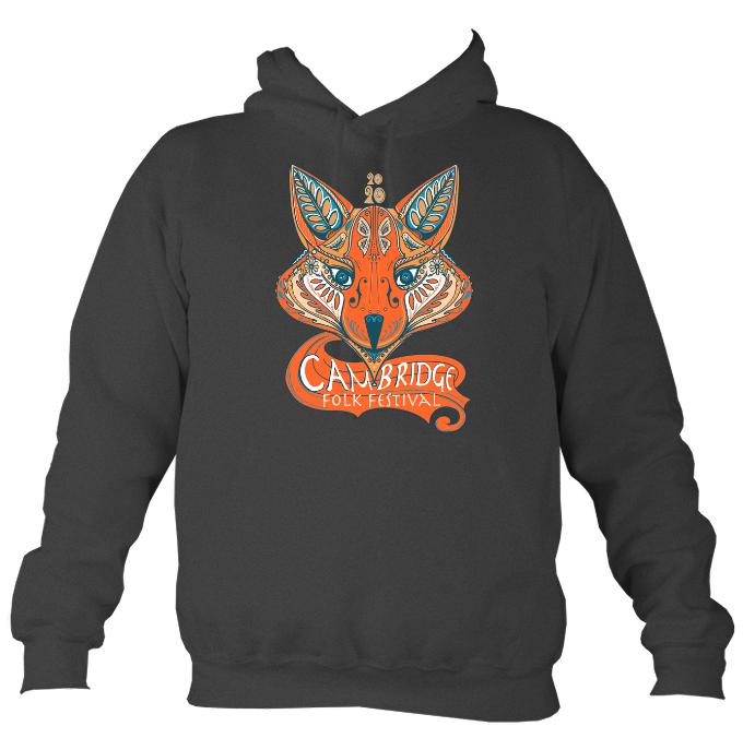 Cambridge Folk Festival - Design 7 - Hoodie-Hoodie-Charcoal-Mudchutney