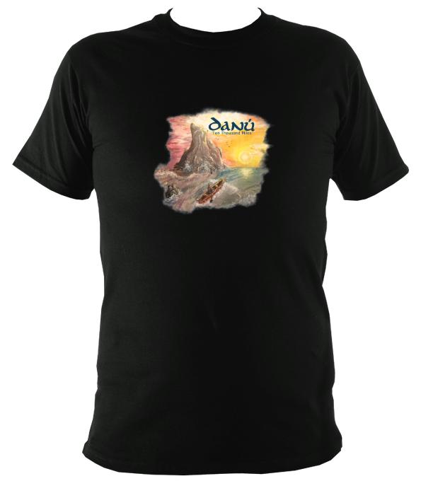 Danú Ten Thousand Miles T-Shirt - T-shirt - Black - Mudchutney