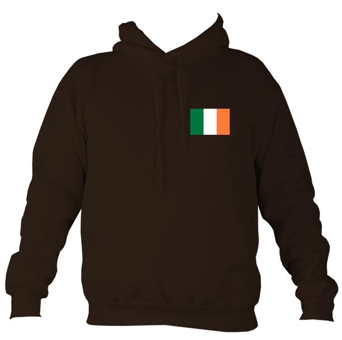Irish Flag Hoodie-Hoodie-Hot chocolate-Mudchutney
