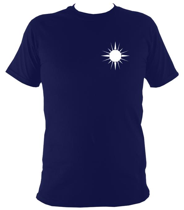 Star for a Heart T-Shirt - T-shirt - Navy - Mudchutney