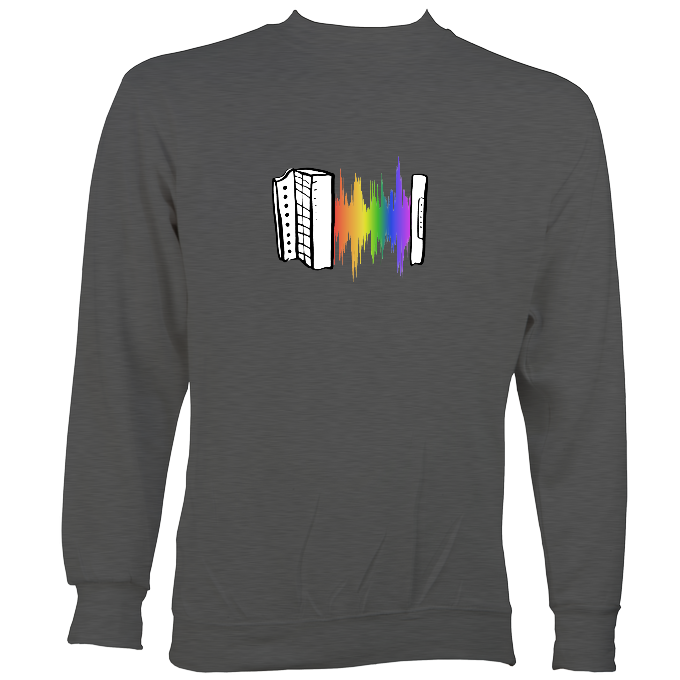 Rainbow Sound Wave Melodeon Sweatshirt