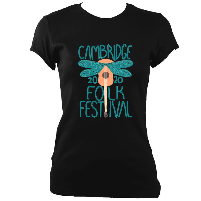 Cambridge Folk Festival "Dragonfly" T-shirt - T-shirt - White - Mudchutney