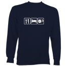 Eat, Sleep, Play Concertina Sweatshirt