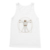 Da Vinci Vitruvian Man Concertina Tank Top