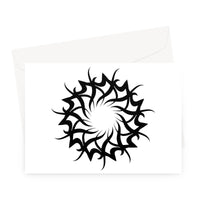 Tribal Celtic Star Greeting Card