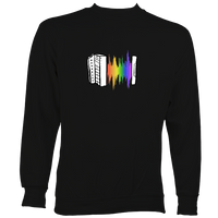 Rainbow Sound Wave Melodeon Sweatshirt