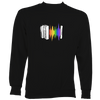 Rainbow Sound Wave Melodeon Sweatshirt