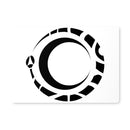Curly Spiral Snake Placemat