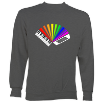 Rainbow Piano Accordion Sweatshirt