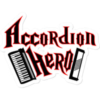 Accordion Hero Sticker