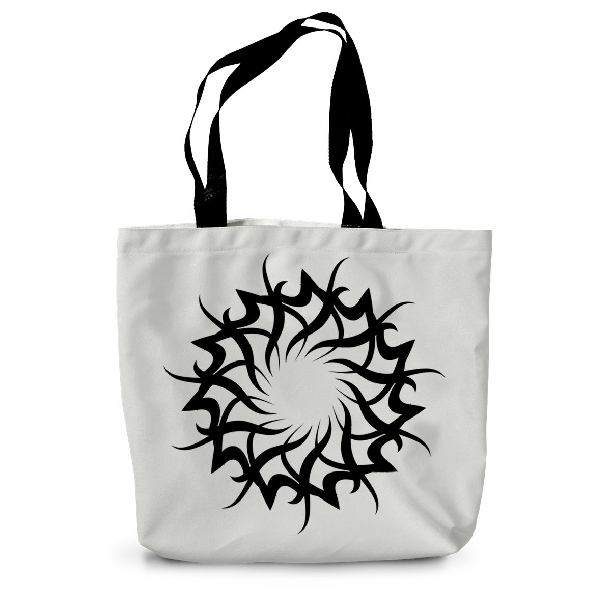 Tribal Celtic Star Canvas Tote Bag