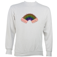 Rainbow Accordion Sweatshirt