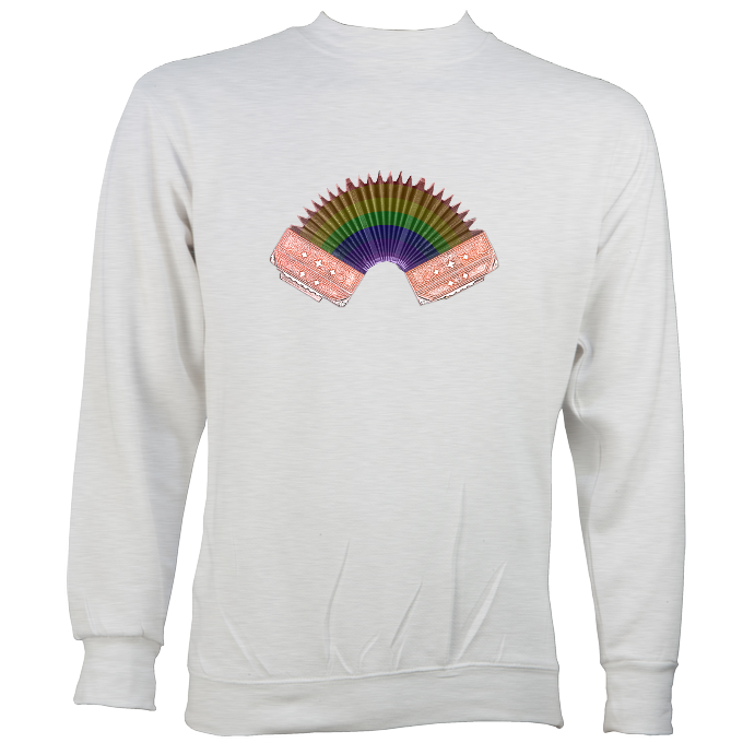 Rainbow Accordion Sweatshirt