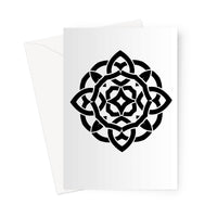 Celtic Flower Greeting Card