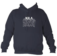 Kila Band Sketch Hoodie-Hoodie-Denim-Mudchutney