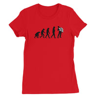 Evolution of Accordion Players Women's T-Shirt