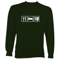 Eat, Sleep, Play Melodeon Sweatshirt