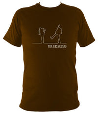 The Drystones "Tale of Sound and Fury" T-shirt - T-shirt - Dark Chocolate - Mudchutney