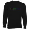 Heartbeat Melodeon in Rainbow Colours Sweatshirt