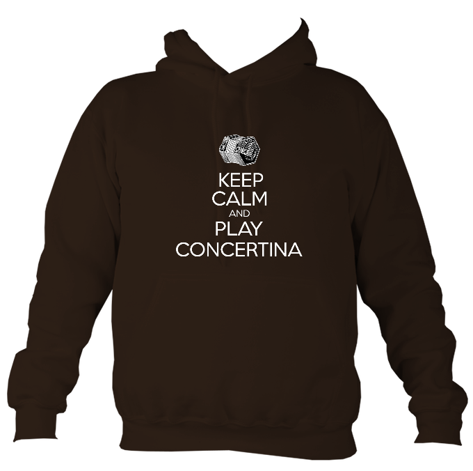 Keep Calm and Play English Concertina Hoodie