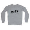 Evolution of Guitar Players Crew Neck Sweatshirt