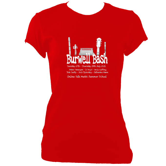 Burwell Bash 2021 Ladies FItted T-shirt