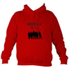 Sam Kelly and the Lost Boys Hoodie-Hoodie-Fire red-Mudchutney