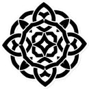 Celtic Flower Sticker