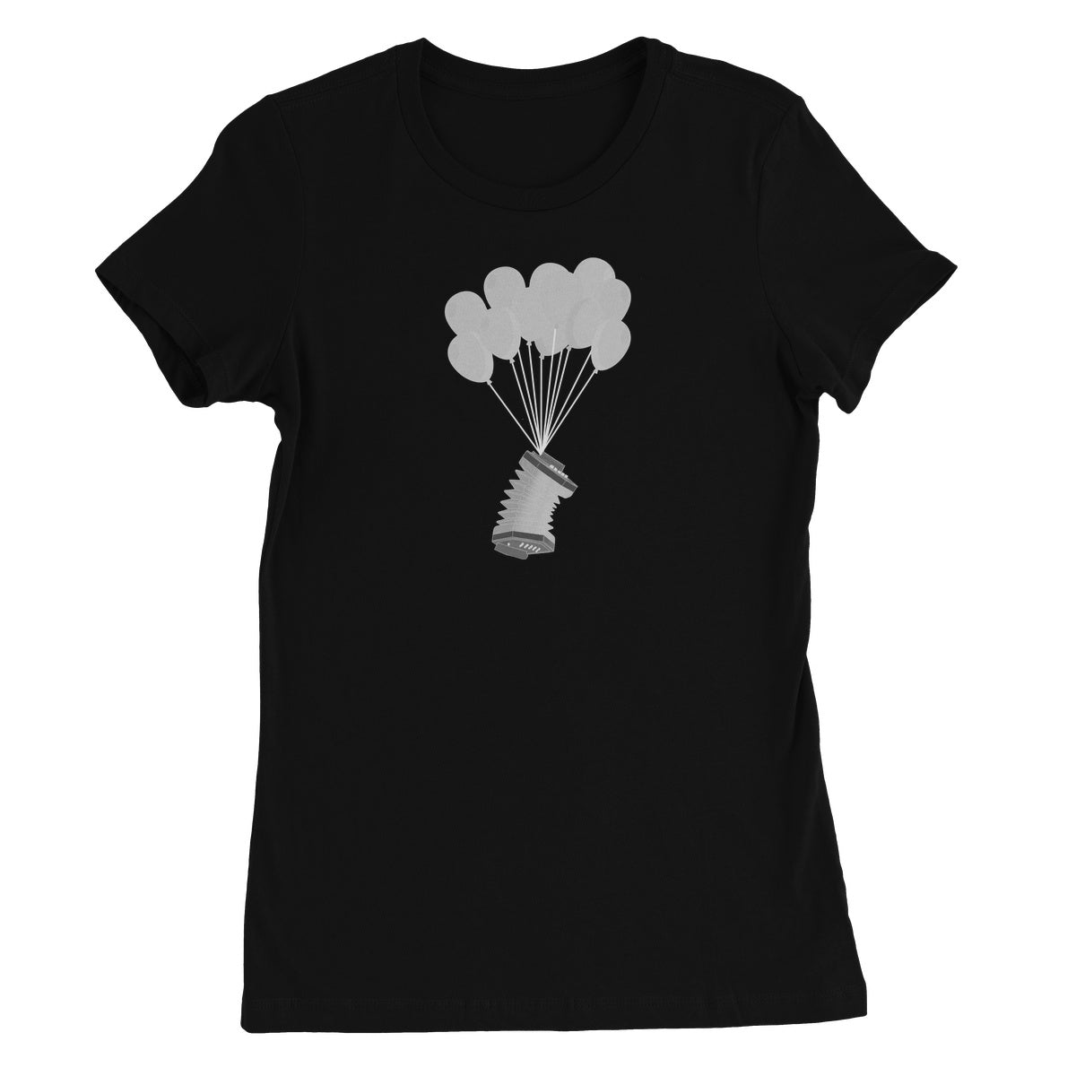 Banksy Style Concertina Women's T-Shirt