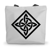 Celtic Diamond Canvas Tote Bag