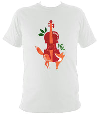 Cambridge Folk Festival - Design 3 - T-shirt - T-shirt - White - Mudchutney