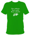 Good health, good life, good beer Irish Gaelic T-shirt - T-shirt - Irish Green - Mudchutney