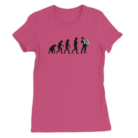 Evolution of Accordion Players Women's T-Shirt