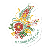 Manchester Folk Festival 2023 Sticker