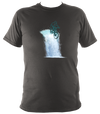 Mountain bike waterfall t-shirt