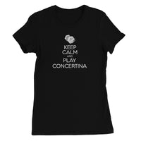 Keep Calm & Play Anglo Concertina Women's T-Shirt