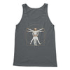 Da Vinci Vitruvian Man Concertina Tank Top