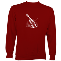 Fiddle and Bow Sketch Sweatshirt