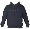 Rainbow of Banjos Hoodie-Hoodie-Denim-Mudchutney