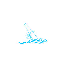 Windsurfer Sticker