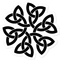 Celtic Flower Sticker