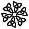 Celtic Flower Sticker