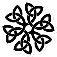 Celtic Flower Sticker
