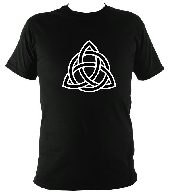 Celtic Triangular Knot T-shirt - T-shirt - Black - Mudchutney