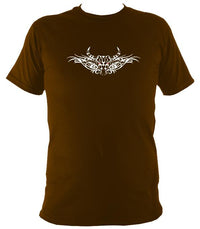 Tribal Bull T-shirt - T-shirt - Dark Chocolate - Mudchutney