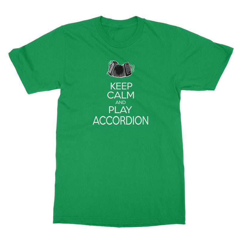 Keep Calm & Play Accordion T-Shirt
