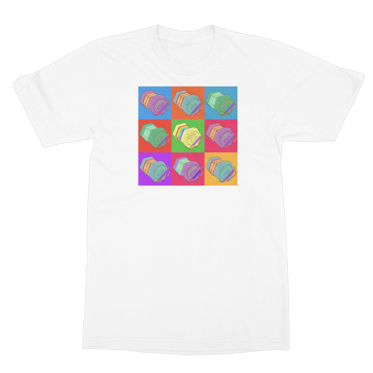Warhol Style Concertinas T-Shirt