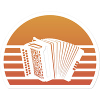 Sunset Melodeon Sticker