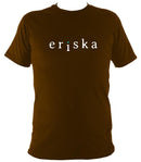 Eriska T-shirt - T-shirt - Dark Chocolate - Mudchutney